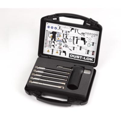 Набор буров Milwaukee SDS+ с пылеотводом (5/6/8/10/12 мм + хвостовик)