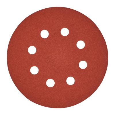 Шлифкруг Milwaukee 8 отверстий 125 мм зерно 180 5 шт.