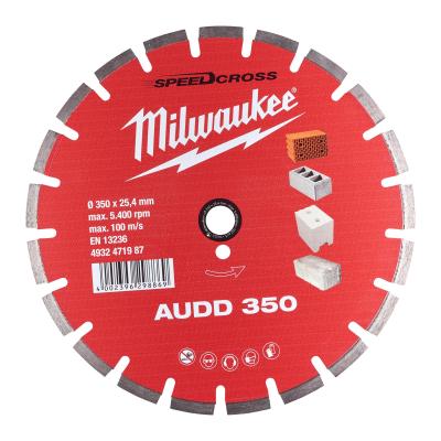 Алмазный диск Milwaukee AUDD 350