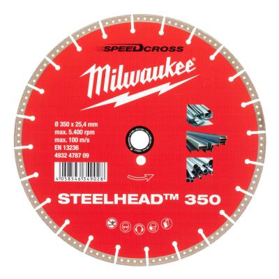 Алмазный диск Milwaukee STEELHEAD 350 (RU)