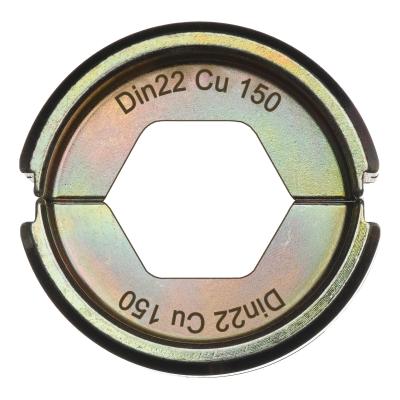 Матрица Milwaukee DIN22 Cu 150