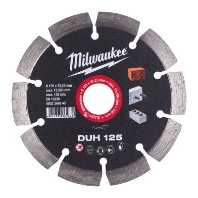 Алмазный диск Milwaukee DUH 125