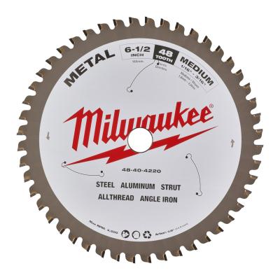 Пильный диск Milwaukee по металлу 165 x 5/8 x 1.6 x 48