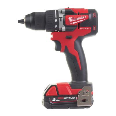 Компактная бесщеточная ударная дрель Milwaukee M18 CBLPD-203