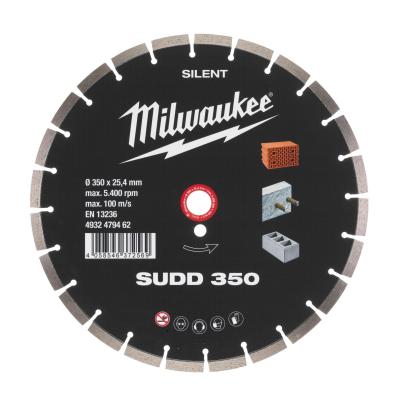 Алмазный диск Milwaukee SUDD 350
