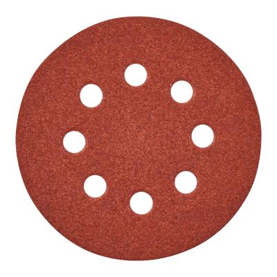 Шлифкруг Milwaukee 8 отверстий 125 мм зерно 80 25 шт.