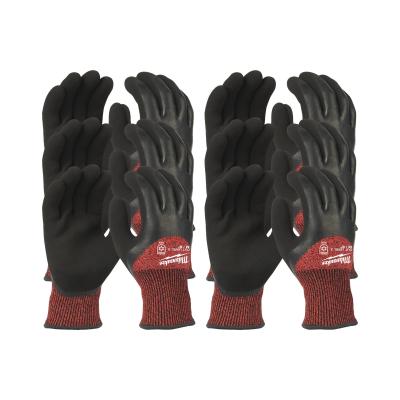 Перчатки Milwaukee с уровнем сопротивления порезам 3, зимние, размер M/8 12 шт.