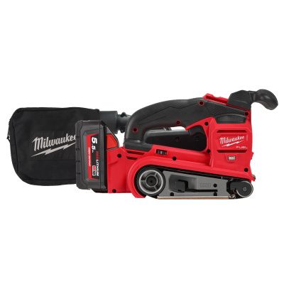 Ленточная шлифмашина Milwaukee M18 FBTS75-502X