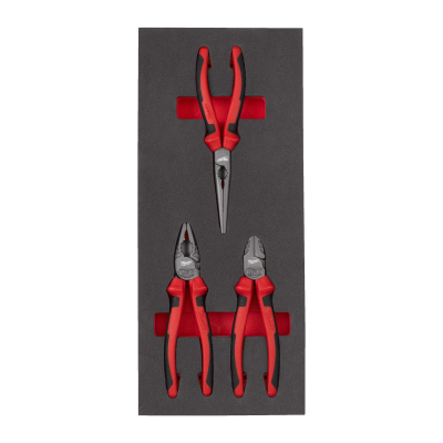 Шарнирно-губцевый инструмент набор 3ед. в ложементе