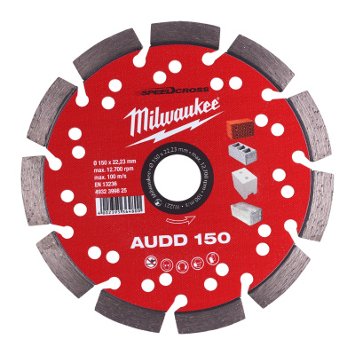 Алмазный диск Milwaukee AUDD 150
