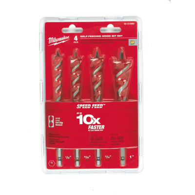 Набор сверл по дереву Milwaukee Speed Feed