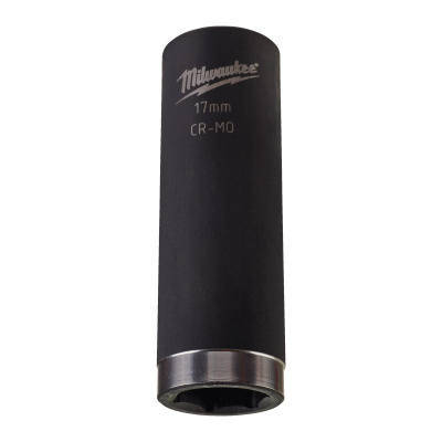 3/8" головка Milwaukee удлиненная Shockwave 17 мм