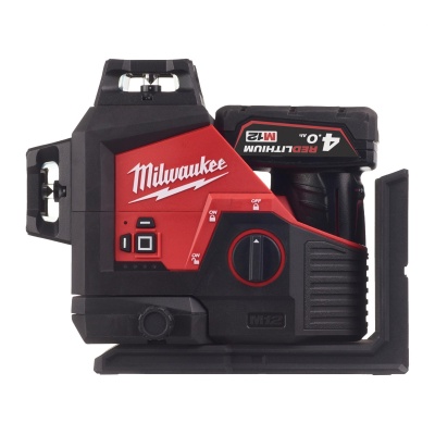 Мультилинейный лазерный нивелир Milwaukee M12 3PL-401C