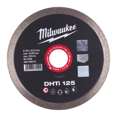 Алмазный диск Milwaukee DHTi 125
